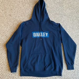 Blue size large Oakley hoodie